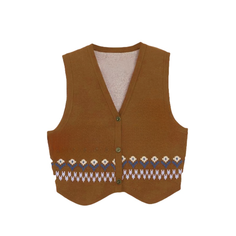 Retro Flower Pattern Tank